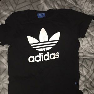 black adidas t-shirt